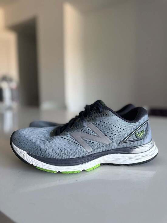 New Balance 880v9 Men\'s Running Shoes Grey/Black/Green M880GB9 main image 6